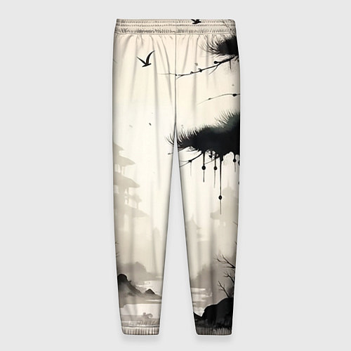 Мужские брюки Путник / 3D-принт – фото 2