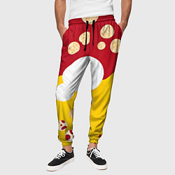 Брюки на резинке мужские Анималистичный паттерн, цвет: 3D-принт — фото 2