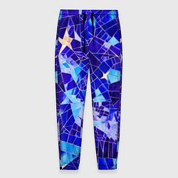 Брюки на резинке мужские Небо-Звезды, цвет: 3D-принт