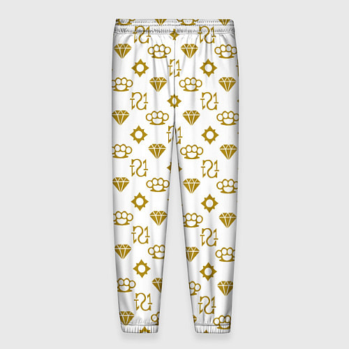 Мужские брюки Узор как у девушки из Gta 6 / 3D-принт – фото 2