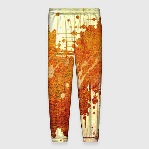 Мужские брюки Абстракция - sunspot / 3D-принт – фото 2