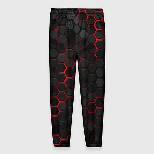 Мужские брюки Мехагодзилла красный / 3D-принт – фото 2