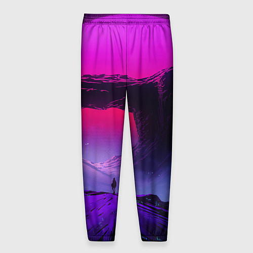 Мужские брюки A Journey on the planet / 3D-принт – фото 2