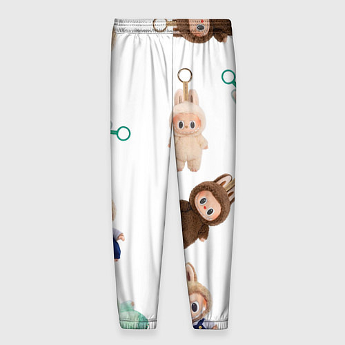 Мужские брюки Много игрушек лабубу / 3D-принт – фото 2