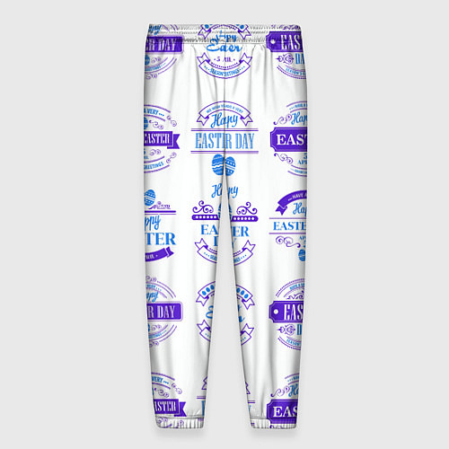 Мужские брюки Easter holidays / 3D-принт – фото 2