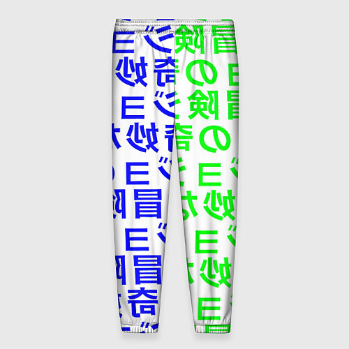 Мужские брюки Pokemon japan pattern / 3D-принт – фото 2