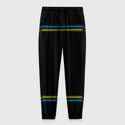 Мужские брюки Neon yellow blue