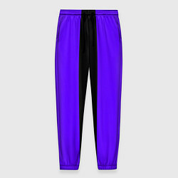Мужские брюки Color purple black stripes