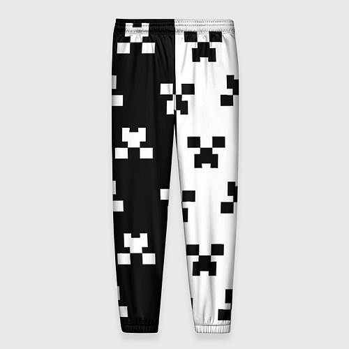 Мужские брюки Doom x minecraft pattern / 3D-принт – фото 2