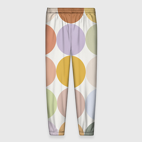 Мужские брюки Цветочный горошек / 3D-принт – фото 2