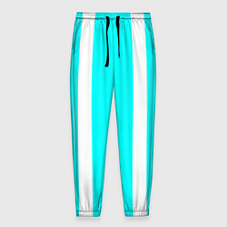 Мужские брюки Color blue white stripes