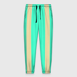 Мужские брюки Color blue beige stripes