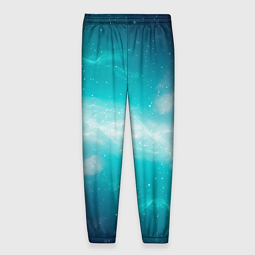 Мужские брюки Галактическое сияние небес / 3D-принт – фото 2