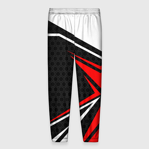 Мужские брюки Umbrella - red uniform / 3D-принт – фото 2