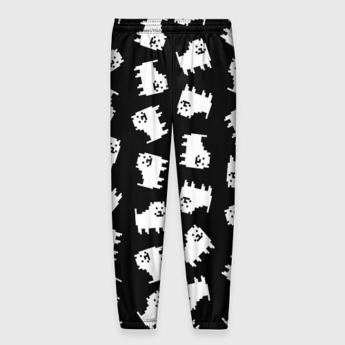 Мужские брюки Annoying dog pattern - Undertale / 3D-принт – фото 2
