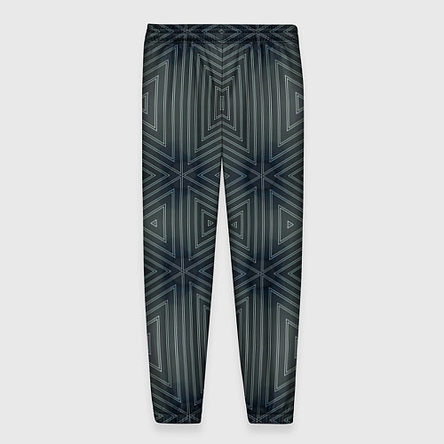 Мужские брюки Треугольное сияние / 3D-принт – фото 2