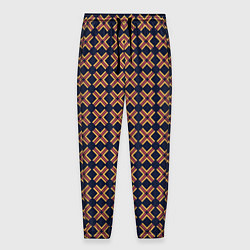 Мужские брюки Паттерн с крестиками