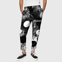 Брюки на резинке мужские Abstract fantasy pattern - Milano, цвет: 3D-принт — фото 2