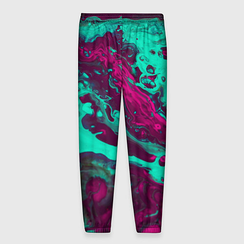 Мужские брюки Абстракция мрамор / 3D-принт – фото 2