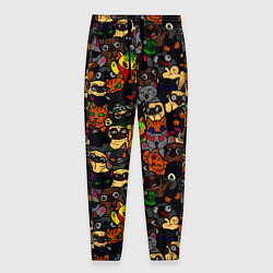 Брюки на резинке мужские Paw, цвет: 3D-принт