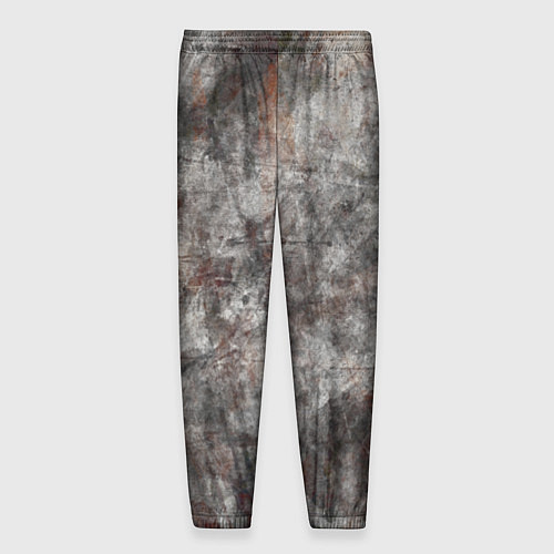 Мужские брюки Абстракция - gray stone / 3D-принт – фото 2