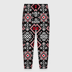 Мужские брюки Славянский орнамент обережный