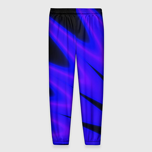 Мужские брюки Neon is multicolored / 3D-принт – фото 2