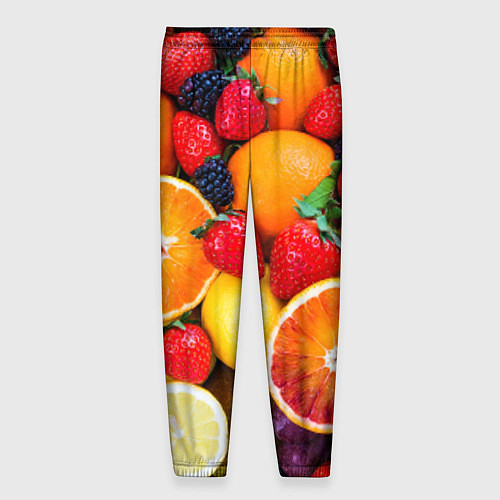 Мужские брюки Мультифрукт / 3D-принт – фото 2