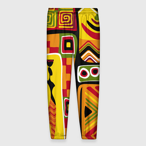 Мужские брюки Африка / 3D-принт – фото 2