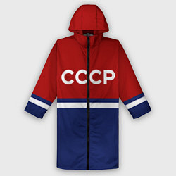 Дождевик мужской СССР: Спортсмен, цвет: 3D-принт