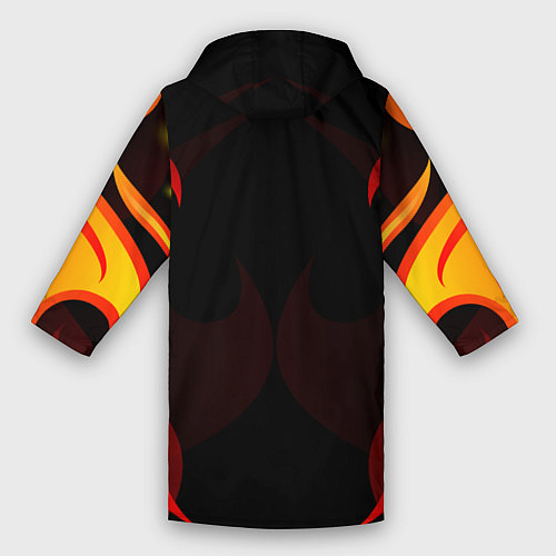 Мужской дождевик DOTA 2 SHADOW FIEND ТЕНЬ ОГОНЬ / 3D-принт – фото 2