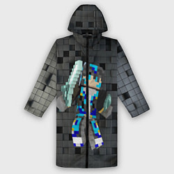 Дождевик мужской Minecraft - character - video game, цвет: 3D-принт
