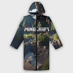 Дождевик мужской Minecraft real life, цвет: 3D-принт
