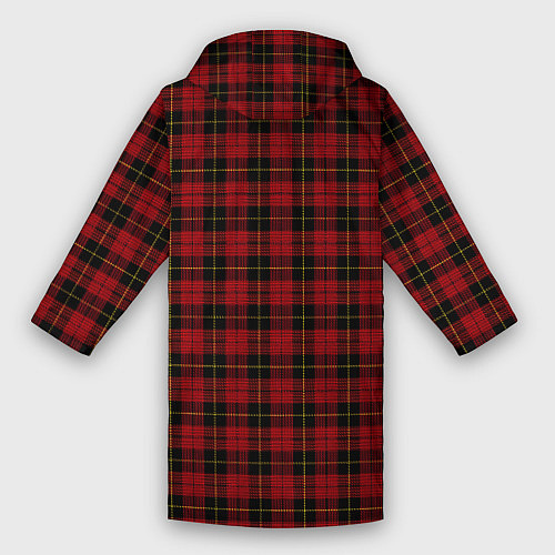 Мужской дождевик Pajama pattern red / 3D-принт – фото 2