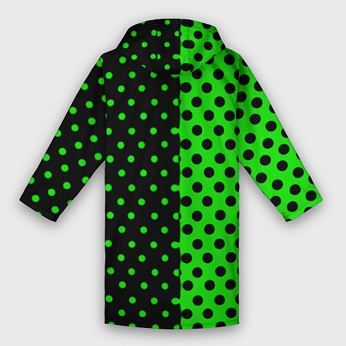 Мужской дождевик Minecraft creeper pattern / 3D-принт – фото 2