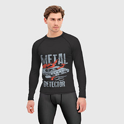 Рашгард мужской Metal Detector, цвет: 3D-принт — фото 2