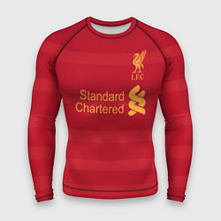 Рашгард мужской Liverpool FC: Standart Chartered, цвет: 3D-принт