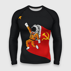 Рашгард мужской Советский Гагарин, цвет: 3D-принт