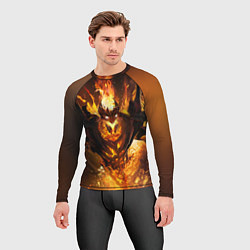 Рашгард мужской Nevermore Hell, цвет: 3D-принт — фото 2