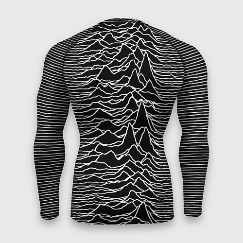 Мужской рашгард Joy Division: Unknown Pleasures / 3D-принт – фото 2