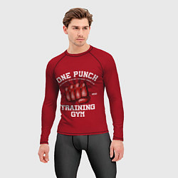 Рашгард мужской One Punch Gym, цвет: 3D-принт — фото 2