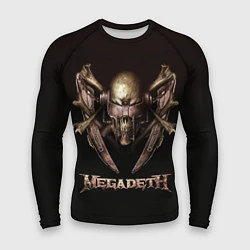 Мужской рашгард Megadeth