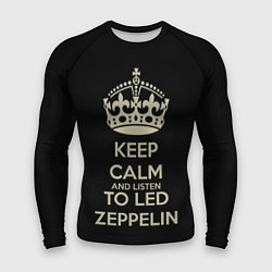 Мужской рашгард Keep Calm & Led Zeppelin