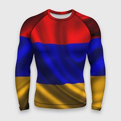 Рашгард мужской Флаг Армения, цвет: 3D-принт
