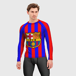 Рашгард мужской Barca FCB Club, цвет: 3D-принт — фото 2