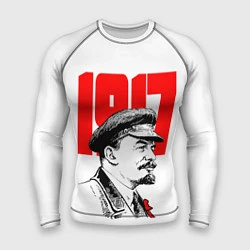 Рашгард мужской Ленин 1917, цвет: 3D-принт