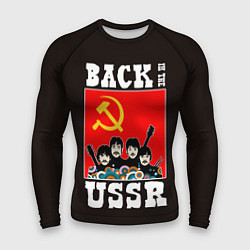 Рашгард мужской Back In The USSR, цвет: 3D-принт