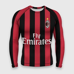 Рашгард мужской Milan FC: Form 2018, цвет: 3D-принт