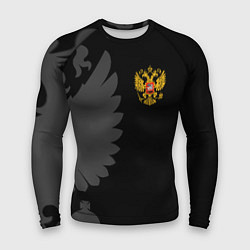 Рашгард мужской Russia - Black collection, цвет: 3D-принт