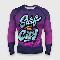 Мужской рашгард Surf the City Purple